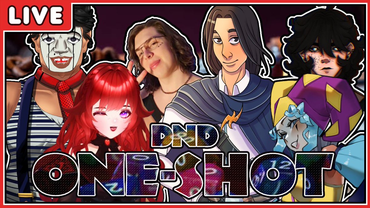 CharMaeMengMing's tweet photo. It's finally time to fulfill our subathon goal of a TTRPG One-Shot!
At our table today will be: Azabiel @ava_the_femboy @EndeRxfteR @Joey_D_King @vaersie
🟪🟥 Multistream links in my bio! 🐏🎭
#Vtuber #VHuddle #ProjectHiVECORE https://t.co/Hnl19kvqmt