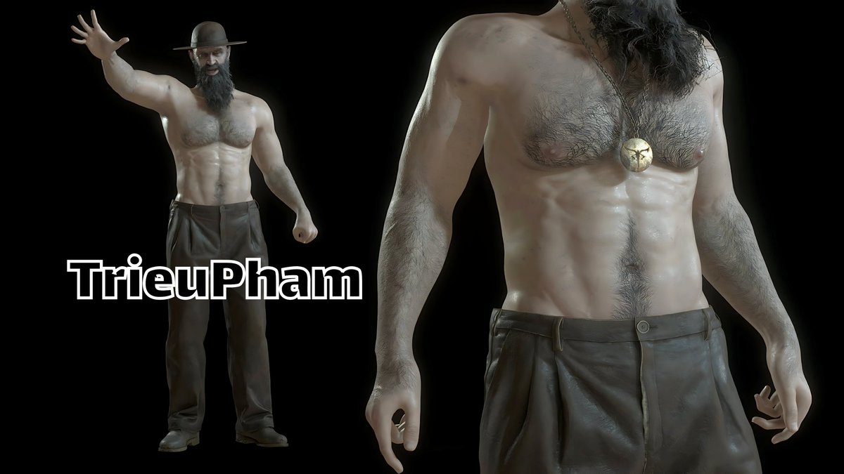 GaymersMods's tweet photo. Shirtless Bitores Mendez &amp; Bitores Mendez Sin camiseta - Mod Gay - By (TrieuPham) - Resident Evil 4 Remake (2024) - GaymersMods

Disponible, Available - https://t.co/1hl6szo1VN

#gaymersmods #gaymers #mod #bitoresmendez #residentevil4remake #gay #men #TrieuPham https://t.co/eGFHKu53NT