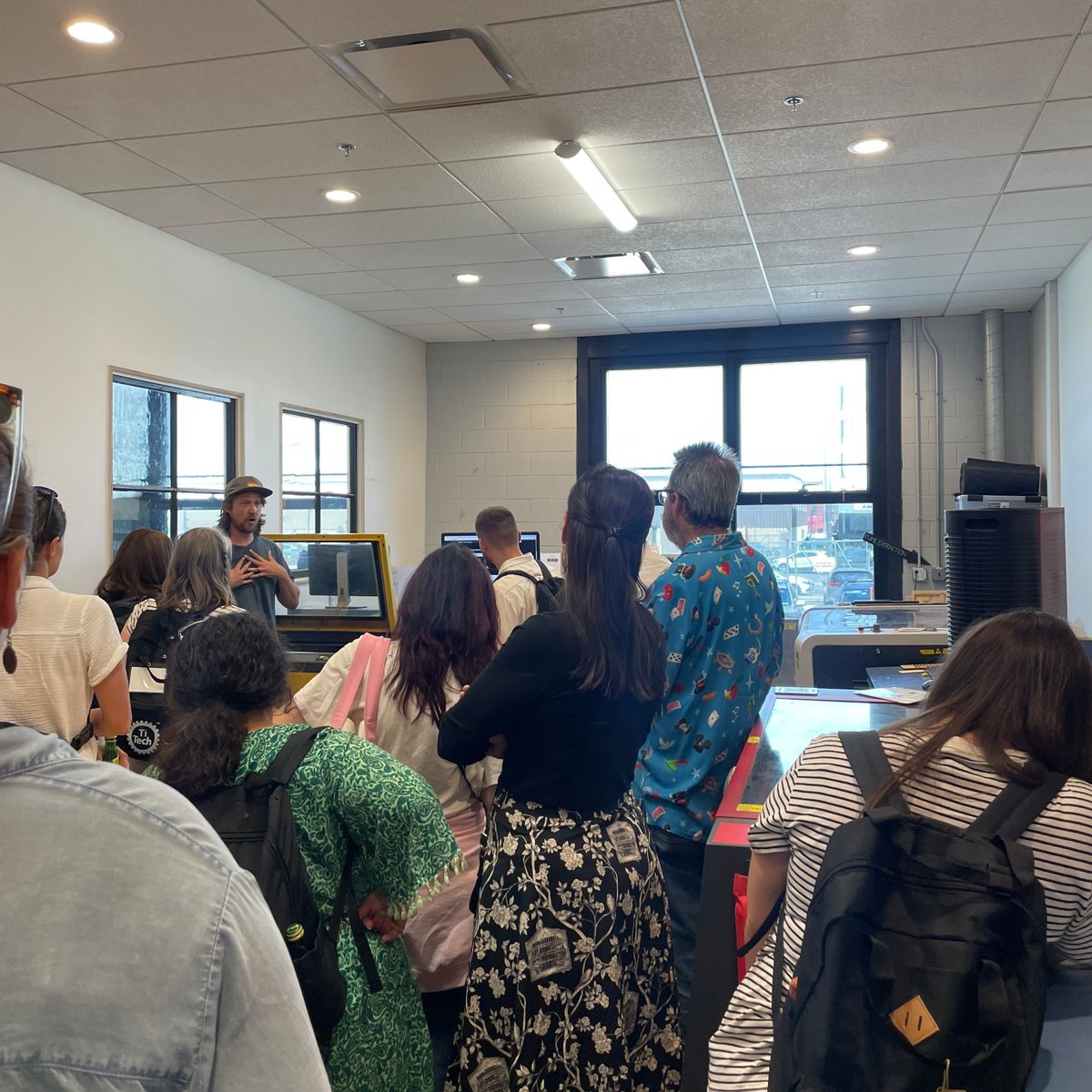 What a great event yesterday with Urban Promise Institute! It was a day of engaging presentations and demos, followed by a delicious catered dinner right here at NextFab.⁠
⁠
Looking for a unique venue for your next group event? Host it at NextFab! Link in bio to inquire!⁠
⁠