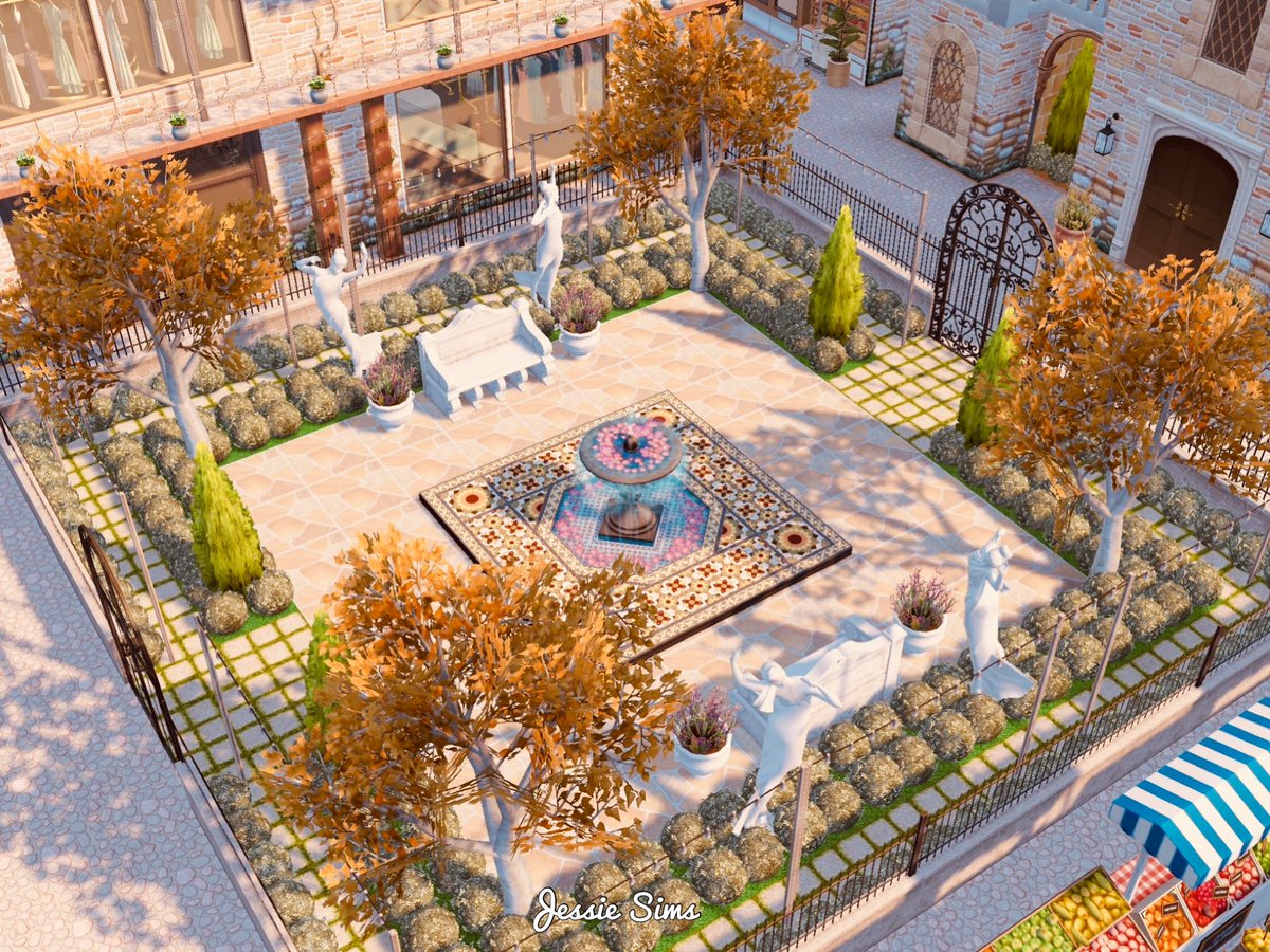 Simmerjessie's tweet image. Getting ready for holidays in the sun! Visit my Mediterranean Village ☀️😎 youtu.be/sSLBIykiL6o?si… @TheSimsFreePlay
