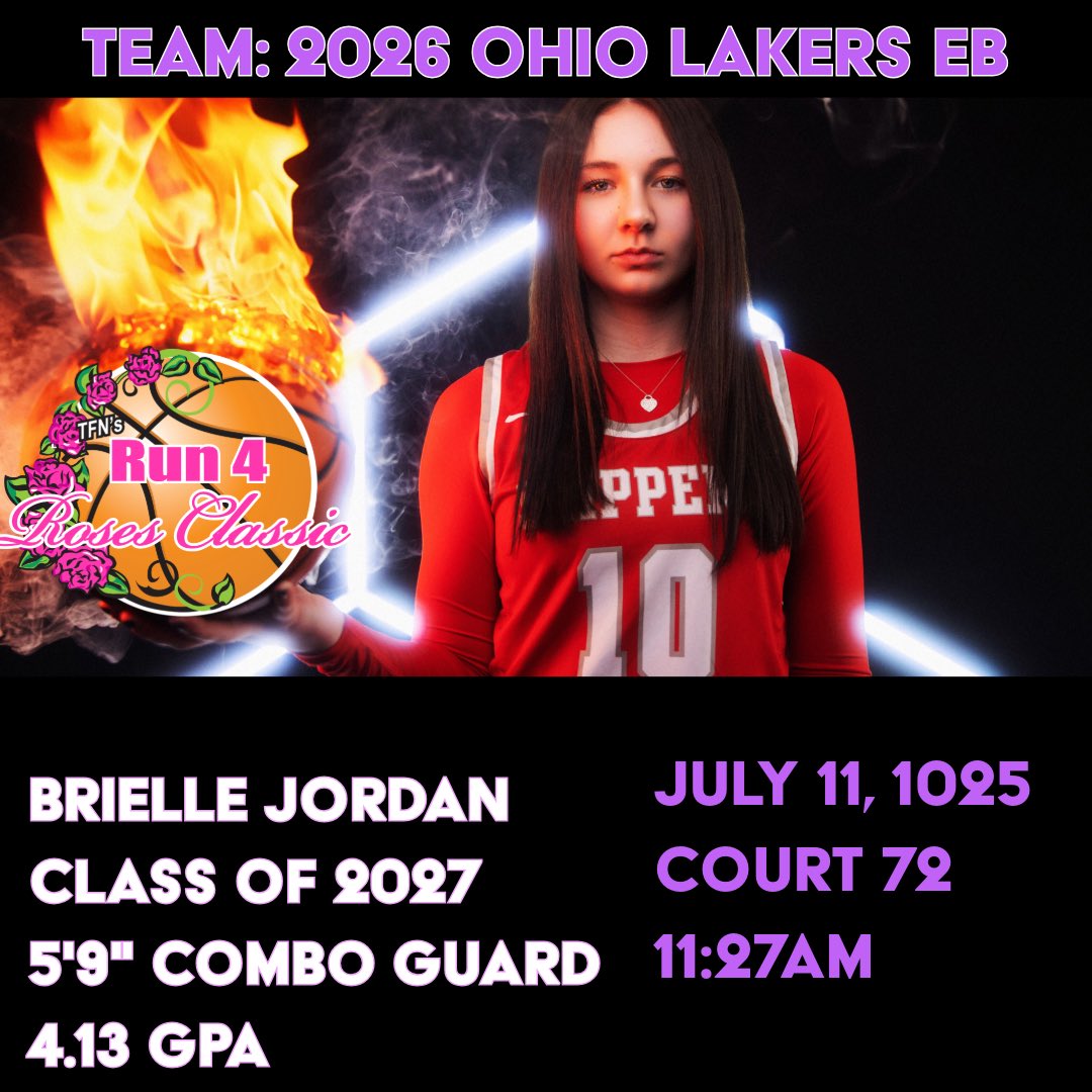 Tomorrow‘s first game at <a href="/TFNsRun4Roses/">TFN's Run 4 Roses</a>!  <a href="/WCUAthletics/">West Chester Golden Rams</a> <a href="/LRUWBB/">Lenoir-Rhyne Women's Basketball</a> <a href="/upstateWBB/">USC Upstate Women’s Basketball</a> <a href="/GannonWBB/">Gannon Women's Basketball</a> <a href="/KUBearsWBB/">Kutztown U. Women's Basketball</a> <a href="/IUP_WBB/">IUP Women’s Basketball</a> <a href="/SRHS_GBB/">SRHS Girls Basketball</a> <a href="/TeamCureHoops/">TeamCure</a> <a href="/ohiolakers/">Ohio Lakers</a> <a href="/TheRockWBB/">TheRockWBBall</a>