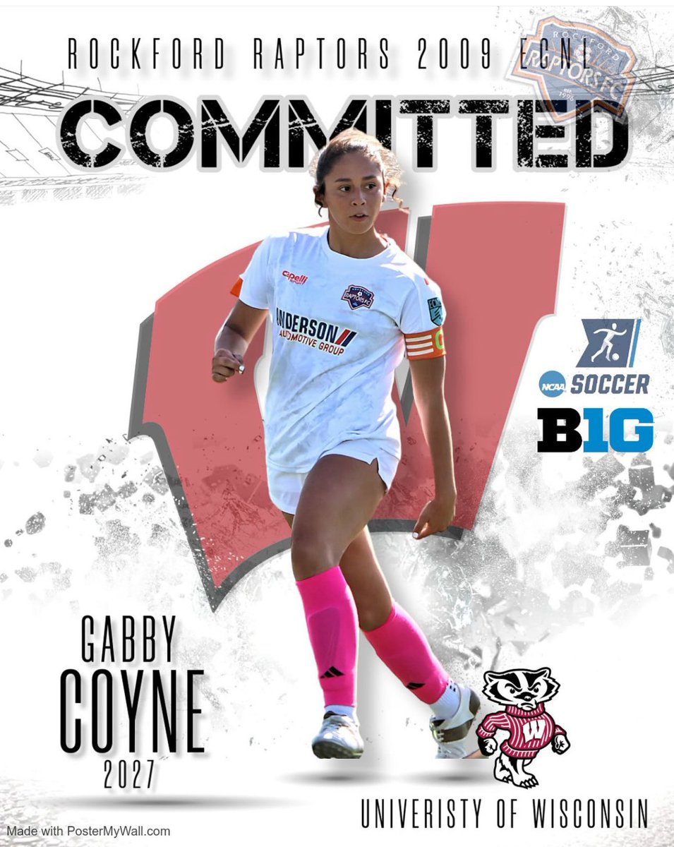 RockfordRaptorsfc (@rraptorsfc) on Twitter photo Congratulations to <a href="/coyne_gabby/">Gabby Coyne</a> 2009 ECNL player to commit to play her collegiate soccer <a href="/BadgerWSoccer/">Wisconsin Women’s Soccer</a> We are so proud of you. Congratulations to <a href="/coyne_gabby/">Gabby Coyne</a> 2009 ECNL player to commit to play her collegiate soccer <a href="/BadgerWSoccer/">Wisconsin Women’s Soccer</a> We are so proud of you.