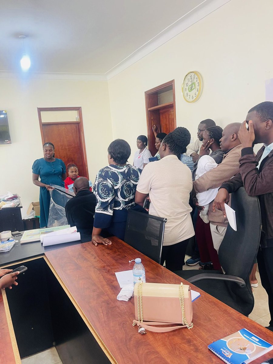 RotaryRanchers's tweet photo. The second hands on training for health workers on non-pneumatic anti-shock garments took place yesterday at Rwamwanja Refugee Settlement. https://t.co/tpBfPhJfdG