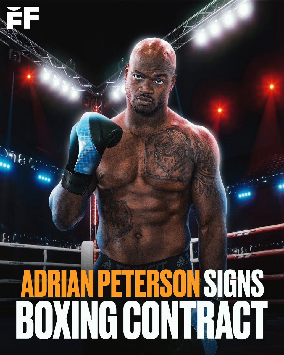 Former NFL star RB Adrian Peterson has officially signed a contract to fight his poker adversary, Joe Castaneda, in a boxing match🥊

Peterson and Castaneda fought over a poker game dispute on May 27th at JokerStars, a social club in Houston, Texas. 

(via TMZ)