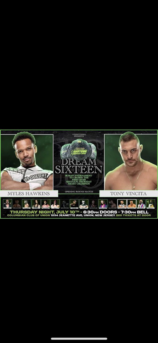 Tony Vincita (@tonyvincita) on Twitter photo <a href="/WrestlePro/">πͺπΏπ²πππΉπ²π£πΏπΌ</a> itβs on TONIGHT!! LFGG π₯π₯π₯π₯π₯ banger alert π¨ <a href="/WrestlePro/">πͺπΏπ²πππΉπ²π£πΏπΌ</a> itβs on TONIGHT!! LFGG π₯π₯π₯π₯π₯ banger alert π¨