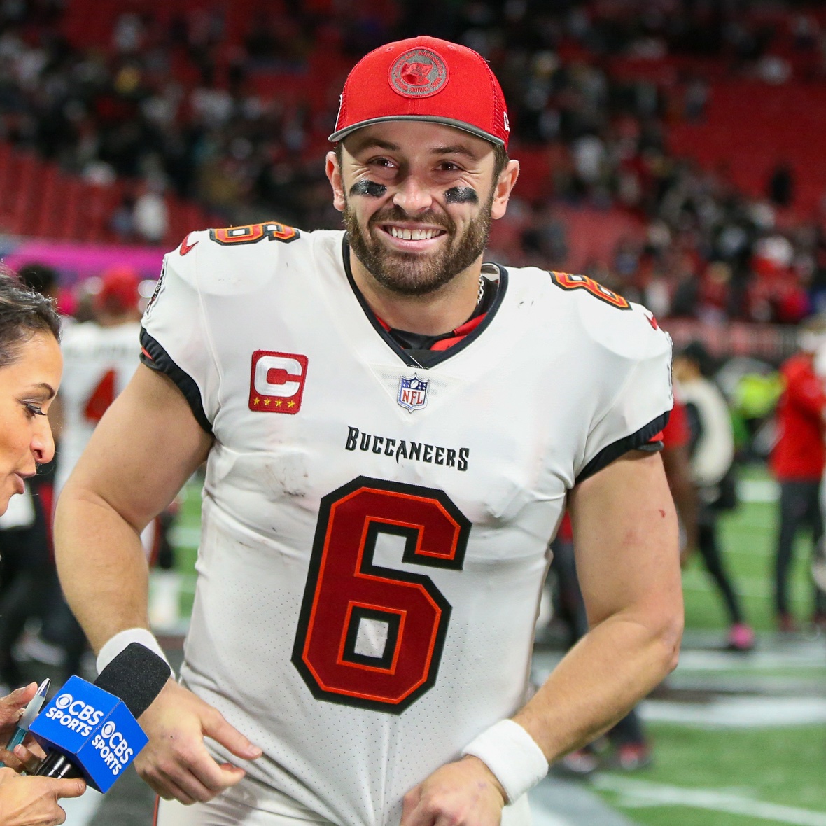 It's time we start talking about Baker Mayfield

Last 33 starts:

Mayfield                              Mahomes
8,371          Pass Yds         8,313
67-26          TD-INT           54-25
68.1              Comp %         67.4
100.9       Pass Rating      93.3