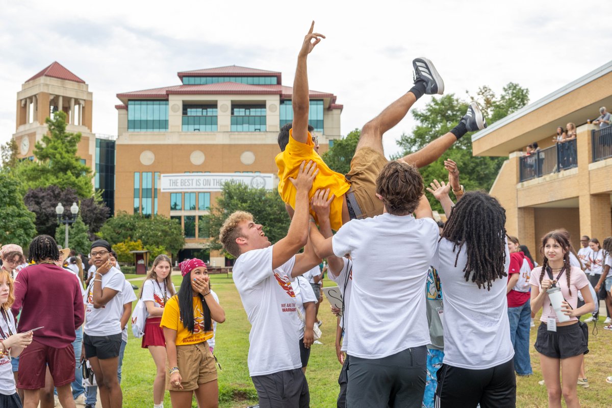 ULM_Official's tweet image. Incoming freshmen of PREP session 3, you have been nothing short of fantastic. We cannot wait to have you all back on campus in the fall! 🦅
#ClassOf2029 #TALONSOUTS #TheBestIsOnTheBayou
For more photos, check out bit.ly/4ktQcL3 🔗