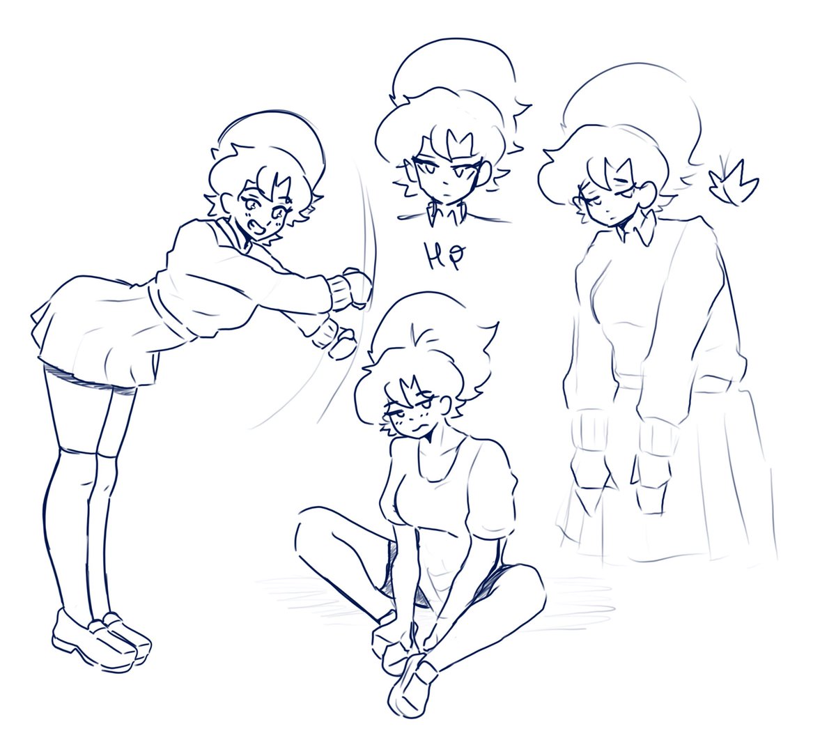 HarukaPoop's tweet image. Ruzel doodles be upon ye