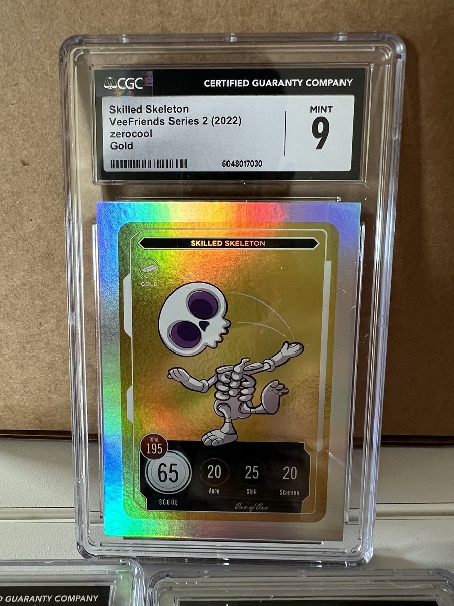 My most recent <a href="/CGCCards/">CGC Cards</a> submission of <a href="/VeeFriendsCards/">VeeFriends Cards</a>! Some tough grades. CGC wasn’t playing around lol 💀