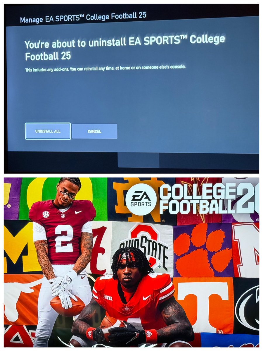 WesDurham's tweet image. Gotta get ready for the fall in different ways. @EASPORTSCollege