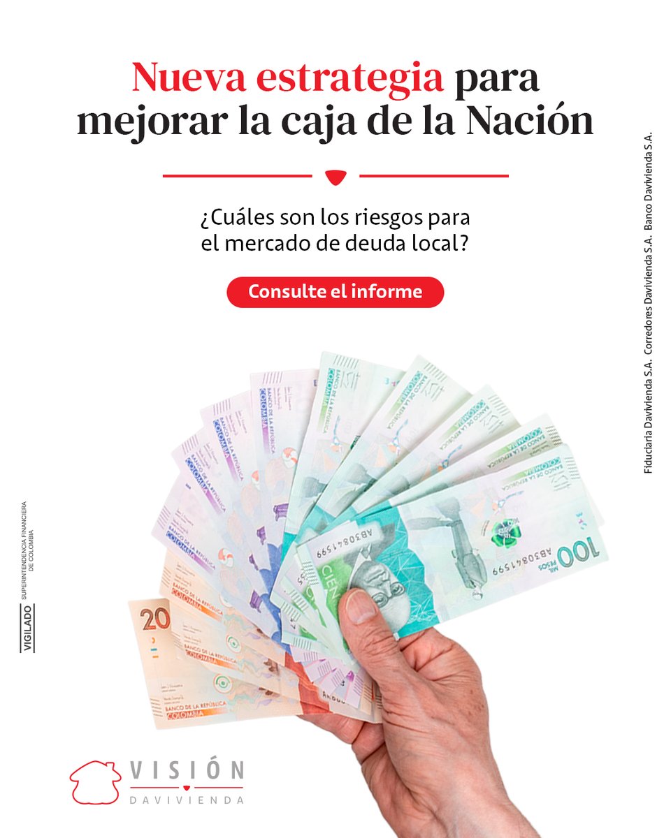 💰La nueva estrategia de la Dirección General de Crédito Público y Tesoro Nacional busca aumentar la caja disponible, reducir el costo de endeudamiento y contribuir a la estabilización de este. Sin embargo, está medida trae consigo importantes riesgos ¿De qué se trata? 

Conozca