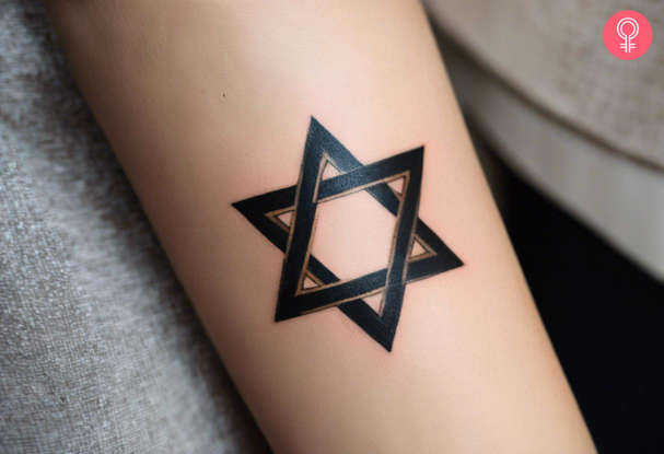 TheDeathHunt's tweet image. Why just you "Christian Nationalists" don't get a David's Star tattoo on your forehead?
You already have this symbol in your heart.