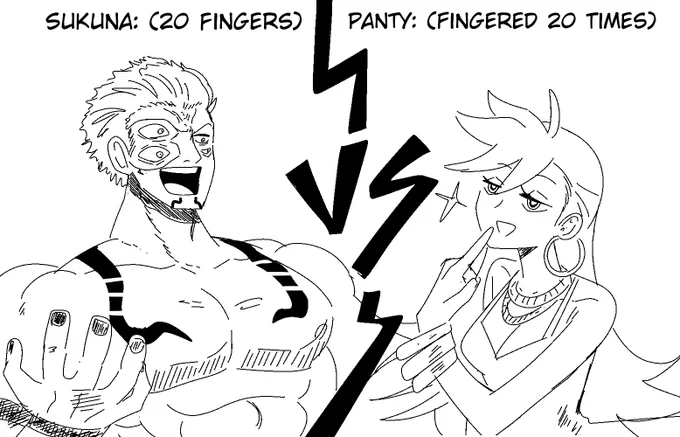 Sukuna versus Panty 