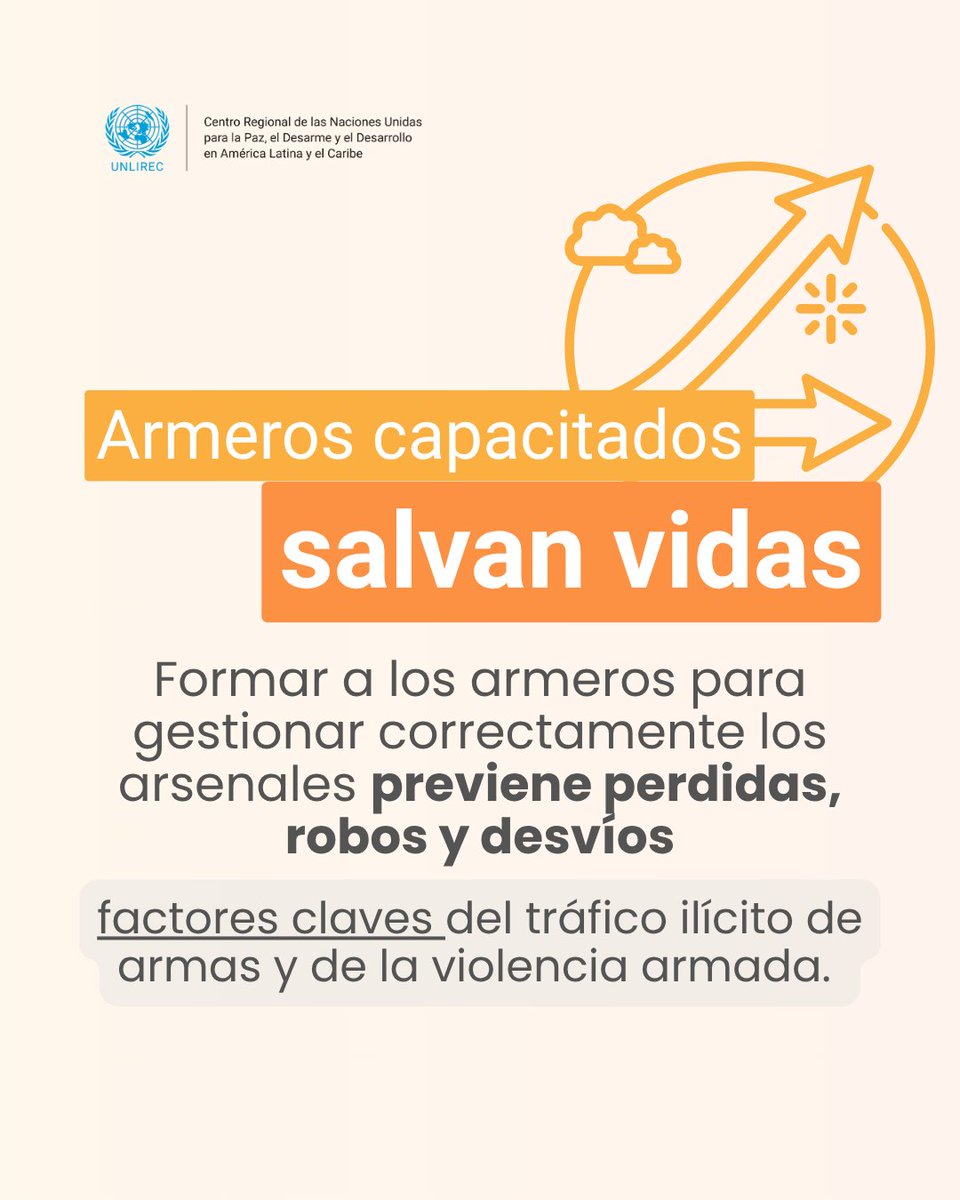 UNLIREC's tweet image. 🧰 Armerías seguras significan comunidades más seguras

La próxima semana, funcionarios de 🇧🇧 Barbados y del Caribe Oriental participarán en el Curso de Gestión de Armerías en 🇬🇩 Granada

Organizado con @GNDPOLICEFORCE  | Financiado por 🇺🇸 INL-USA