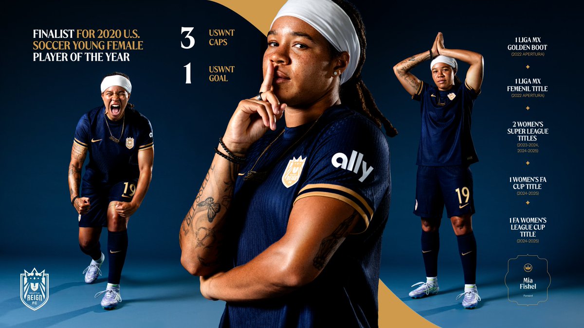 Ready to make a splash up top 🦈

A closer look at what our newest signing Mia Fishel adds to the Reign offense. 

Read More 👉 rgnfc.com/4lFoA6C