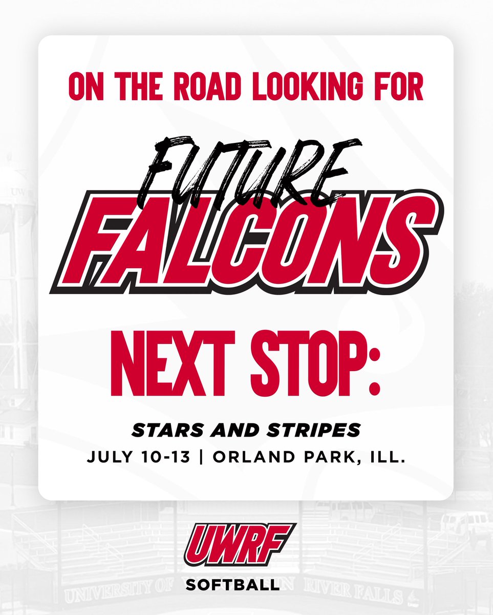 Another stop for Coach Giese on the search for FUTURE FALCONS!

He will be traveling to Illinois this weekend for the Stars &amp; Stripes tournament🇺🇸

Please drop your game schedules below⬇️