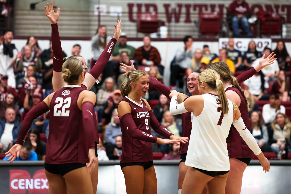 UMGRIZZLIES's tweet image. .@MontanaGrizVB has won 10+ matches each of the past four seasons, the program’s best four-year stretch since 2008-11! #GoGriz