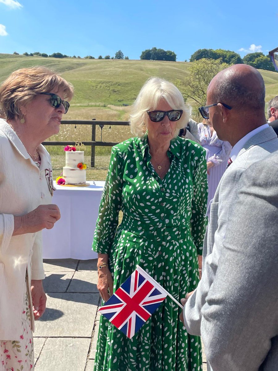 Celebrating 50 Years of Impact! 🇬🇧
50th Anniversary Celebration of the Wiltshire &amp; Swindon Community Foundation at the beautiful Wellington Barn, Calstone. I had the honour of meeting Her Majesty The Queen herself! 🇬🇧✨

Here’s to the next 50 years of positive impact.