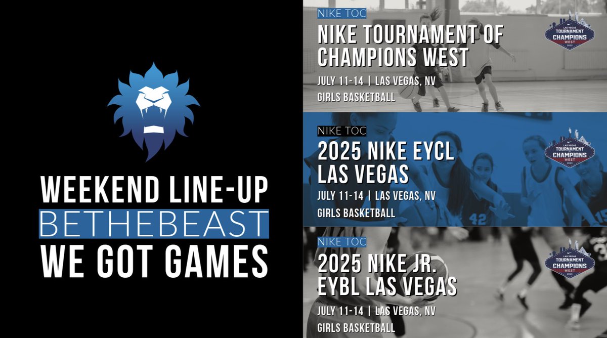 🏀 We are live tomorrow from Nevada! 🏀

📽️ Live Streams + 📲 On-Demand + 😎 Coaches Watching!

Visit BeTheBeast.com/events for access! <a href="/niketoc/">Nike Tournament of Champions</a>