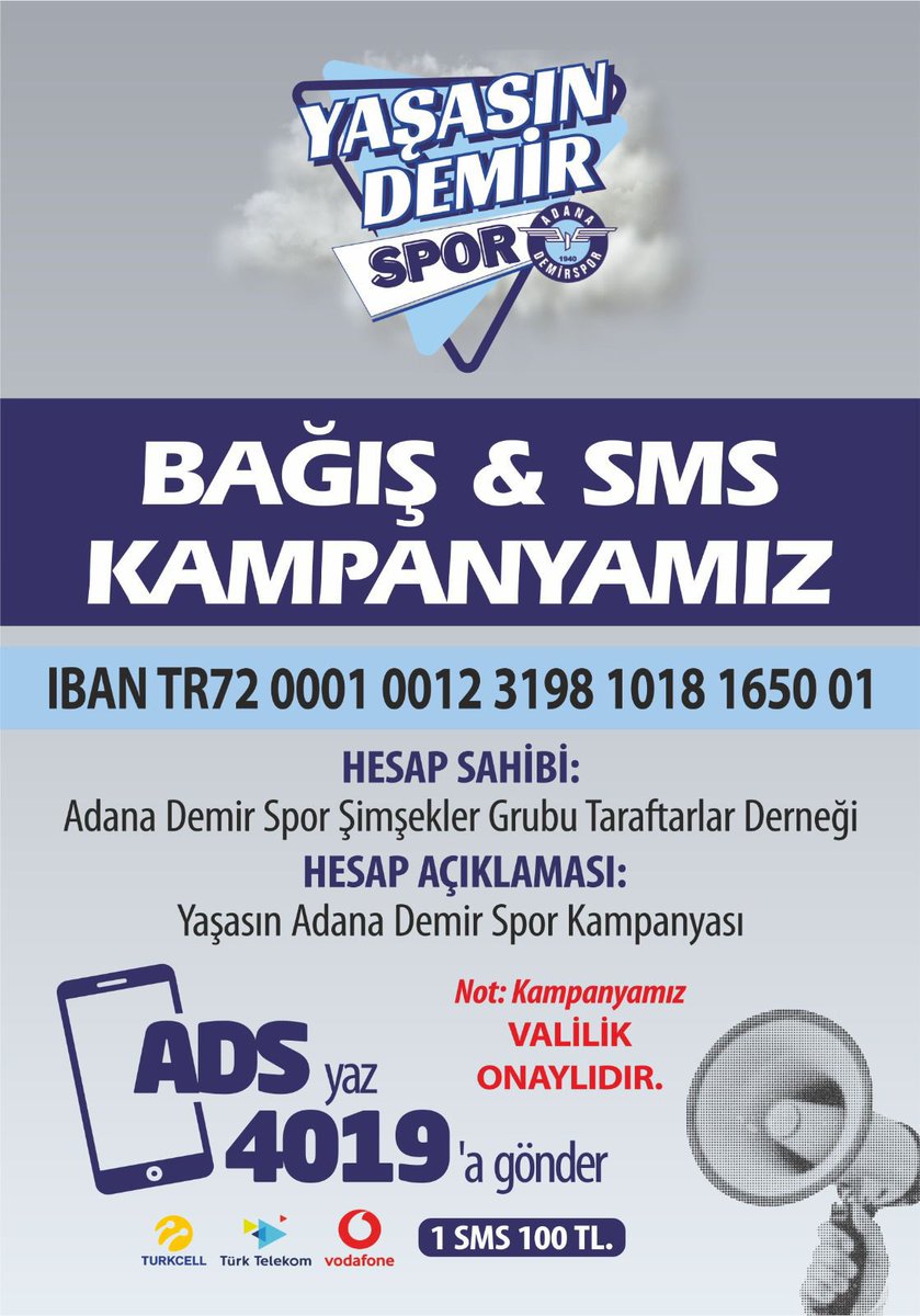 Yeraltından Futbol (@yeraltifutbol) on Twitter photo Bu akşam (11 temmuz cuma) saat 22:00'da Adana Demirspor'un yaşaması için başlatılan kampanyanın detaylarını <a href="/umutduskun/">Umut Düşkün</a> ve <a href="/Halkin_Takimi/">Şimşekler Grubu</a> ile birlikte sohbet odasında konuşacağız.
Sorularınızı ve katılımınızı bekliyorum. Bu akşam (11 temmuz cuma) saat 22:00'da Adana Demirspor'un yaşaması için başlatılan kampanyanın detaylarını <a href="/umutduskun/">Umut Düşkün</a> ve <a href="/Halkin_Takimi/">Şimşekler Grubu</a> ile birlikte sohbet odasında konuşacağız.
Sorularınızı ve katılımınızı bekliyorum.