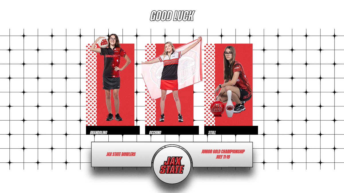 jaxstatebowl's tweet image. Best of luck to our three freshmen competing at USBC Junior Gold this weekend!
#FearTheBeak馃憣|#StayCocky馃悢
