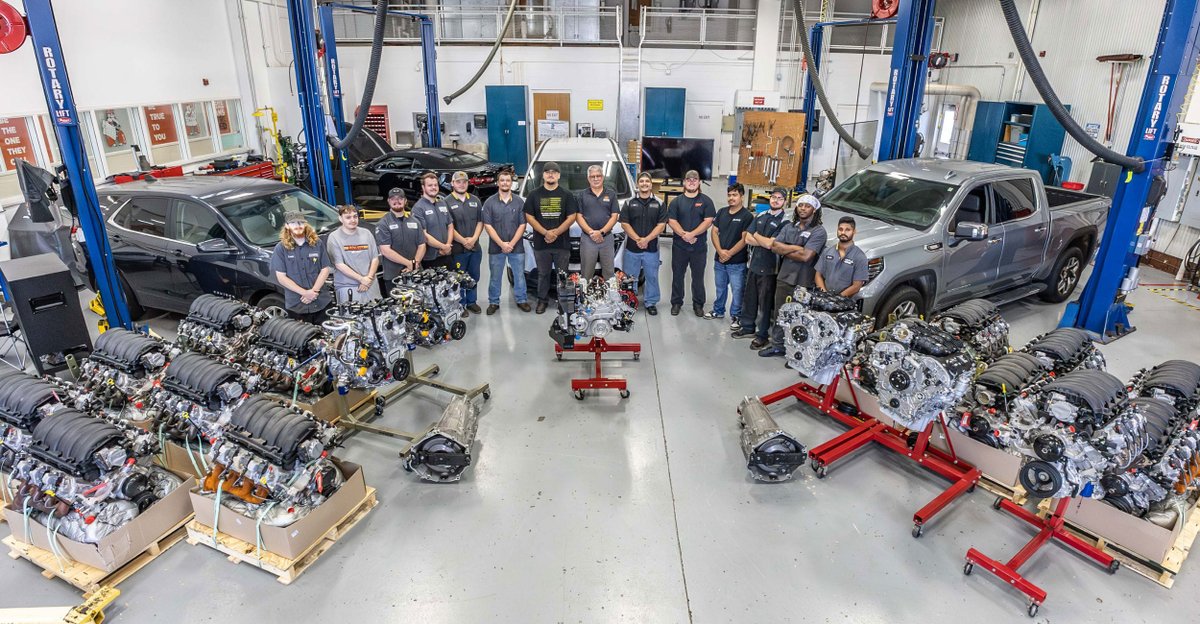 OSU Institute of Technology (@osuit) on Twitter photo 🚨 New engines, transmissions & vehicles from <a href="/GM/">General Motors</a> are powering hands-on training at #OSUIT.
Students in our GM ASEP program are learning on the same tech you’ll find in today’s dealerships. Read more: okla.st/40GVwTZ #OSUPolytech 🚨 New engines, transmissions & vehicles from <a href="/GM/">General Motors</a> are powering hands-on training at #OSUIT.
Students in our GM ASEP program are learning on the same tech you’ll find in today’s dealerships. Read more: okla.st/40GVwTZ #OSUPolytech