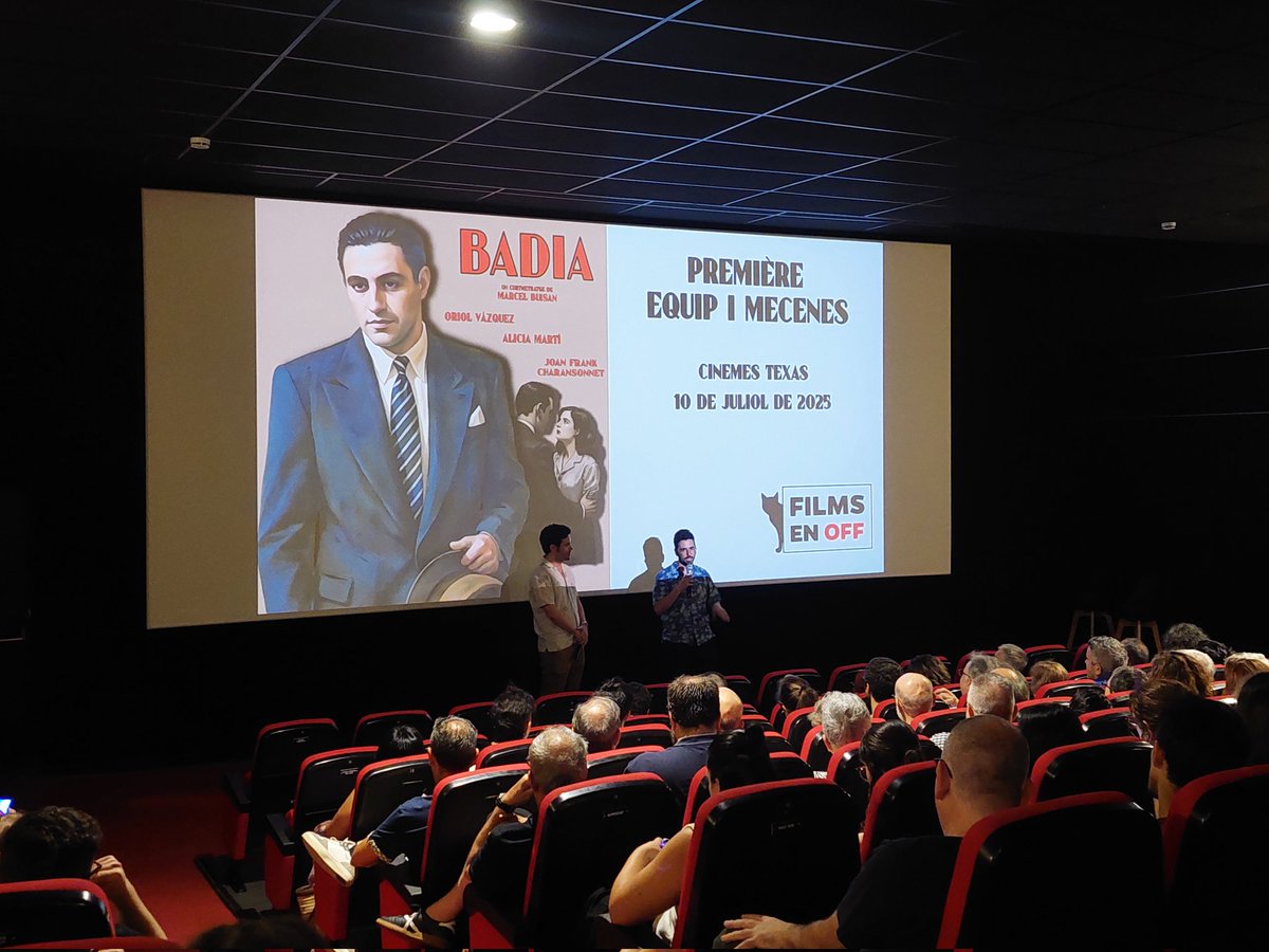 📽Avui als <a href="/CineTexas2014/">cinemes texas</a> hem pogut veure el curtmetratge sobre en Miquel Badia.
🎞Molt bona feina <a href="/MarcelBuisan/">Marcel Buisan</a> <a href="/filmsenoff/">Films en Off</a>
📈Amb moltes ganes que arribi a tothom!