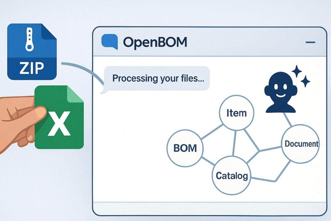 openbom's tweet image. 🚨 It is 2025 and the time to simplify import using modern data management tools. OpenBOM’s new import brings faster and smoother experiences. ⚙️🚀

#DataPlatform #ImportTools #PLMUpgrade #EngineeringExperience #OpenBOM

bit.ly/44yRDBV
