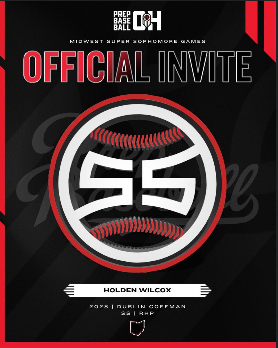 Holden Wilcox (@holdenwilcox34) on Twitter photo Thank you to <a href="/PrepBaseballOH/">Prep Baseball Ohio</a> and <a href="/weldyprep/">Kyle Weldon</a> for the invite to the 2025 Super Sophomore Games. I can’t wait to compete!
<a href="/OhioHitDogs/">Ohio Hit Dogs 2028</a> <a href="/DublinCoffBSBL/">Dublin Coffman Baseball</a> <a href="/_CoachPeteW/">Coach Pete Whitmer</a> Thank you to <a href="/PrepBaseballOH/">Prep Baseball Ohio</a> and <a href="/weldyprep/">Kyle Weldon</a> for the invite to the 2025 Super Sophomore Games. I can’t wait to compete!
<a href="/OhioHitDogs/">Ohio Hit Dogs 2028</a> <a href="/DublinCoffBSBL/">Dublin Coffman Baseball</a> <a href="/_CoachPeteW/">Coach Pete Whitmer</a>