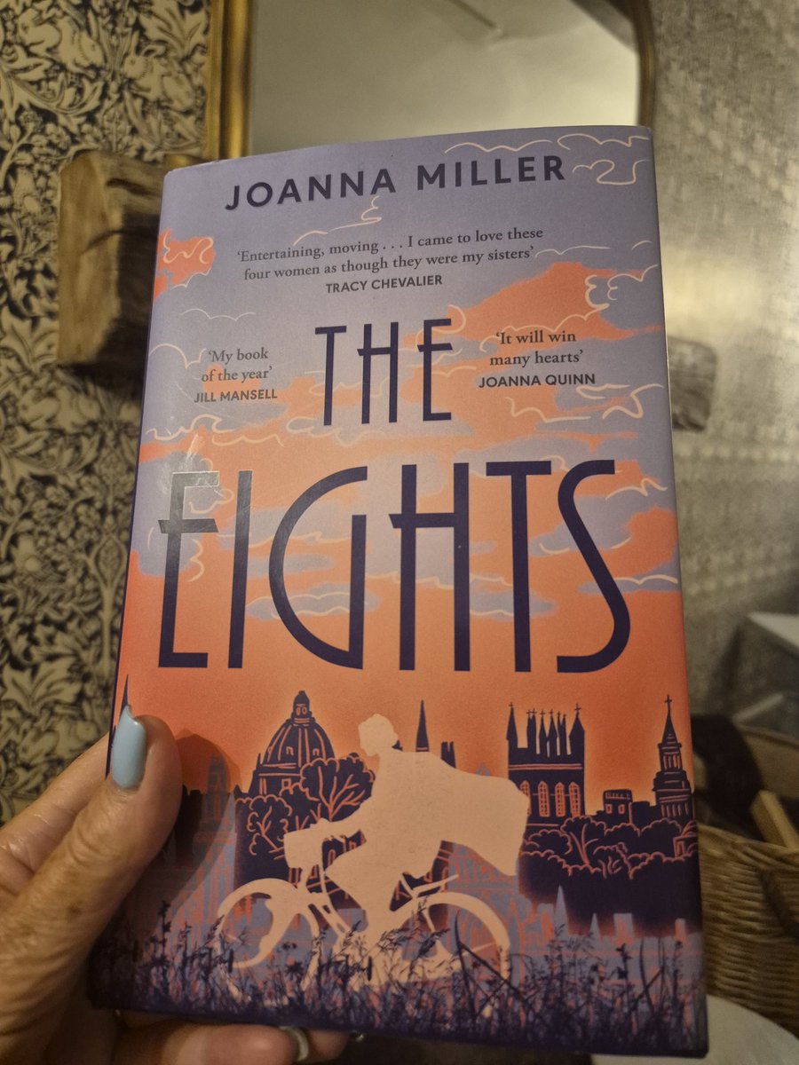 The Eights by Joanna Miller - four women join St Hilda's College at Oxford University &amp; navigate their way through their first year. Women weren't able to matriculate &amp; receive degrees before this. Great characters. Very well researched. 
#books #BookRecommendation