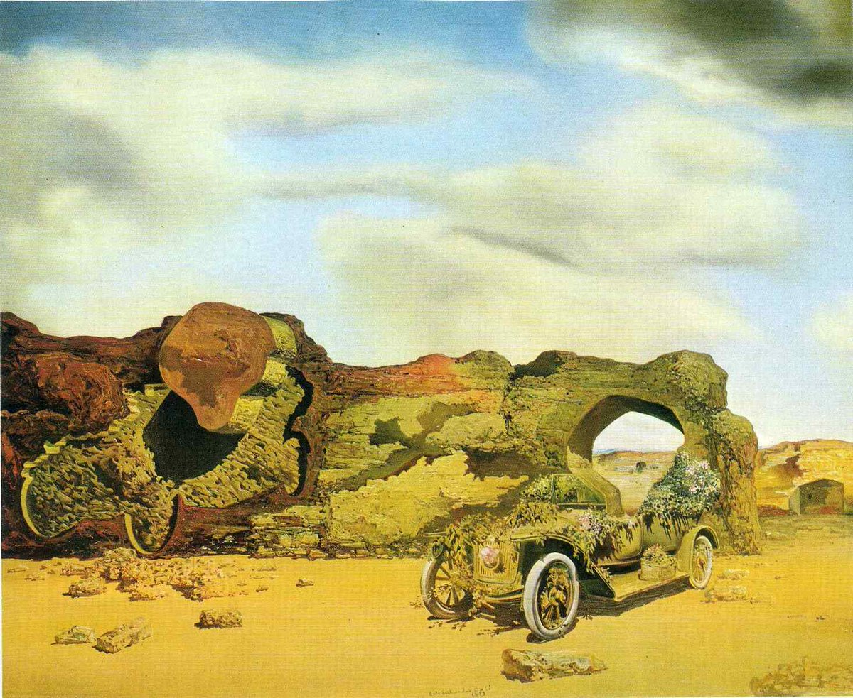 Paranoiac Critical Solitude, 1935 #artbots #dali