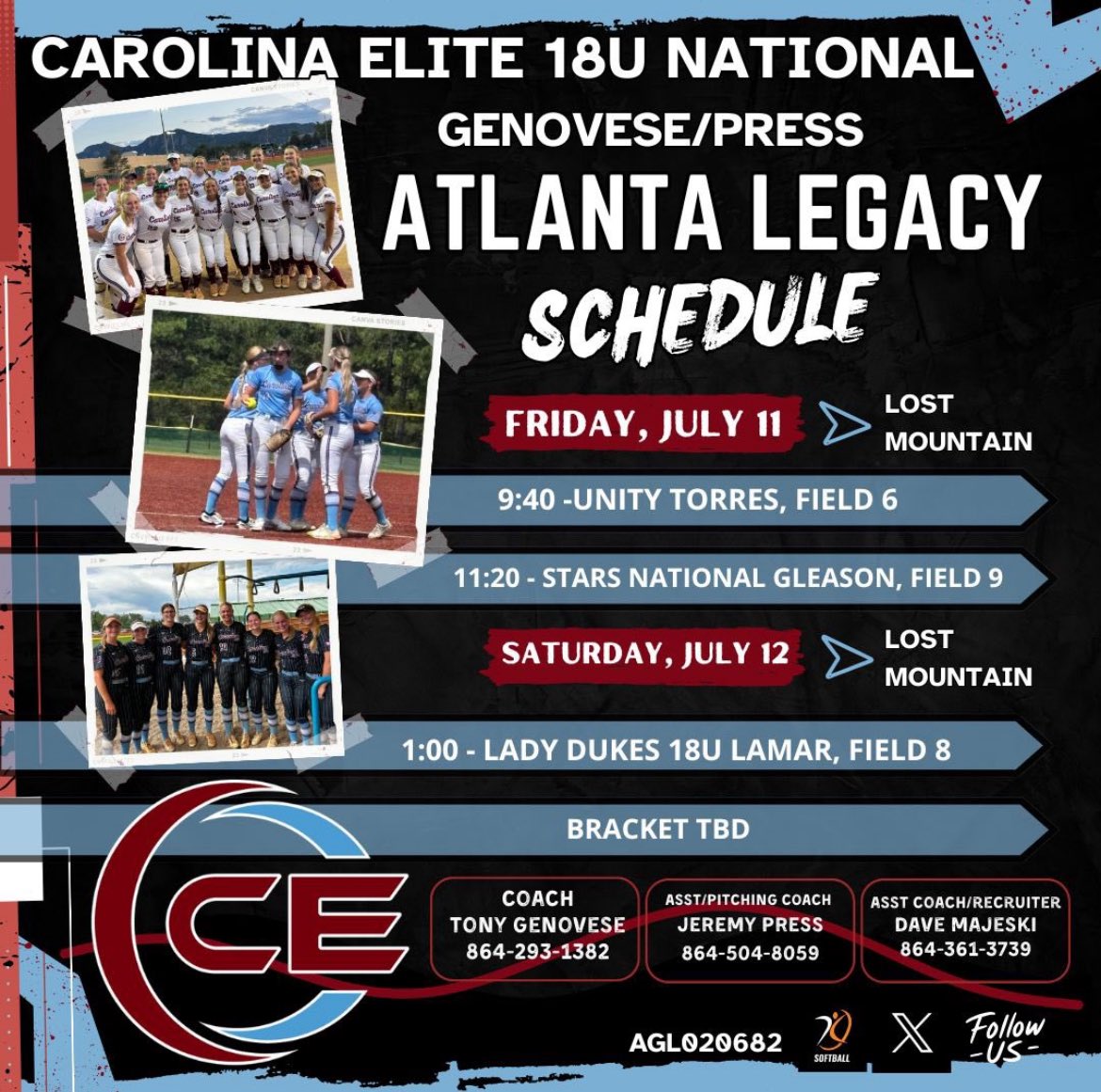 Olivia lieb (@olivialieb27) on Twitter photo Come check us out this weekend in Atlanta! <a href="/Mads_Arm2Strong/">Maddie Armstrong</a> <a href="/Clift_coach/">Jim Clift</a> <a href="/CoachFuller7/">Coach Fuller</a> <a href="/CoachMoWyatt/">Morgan Wyatt</a> <a href="/CoachCButler/">Chelsea Butler</a> <a href="/jwint11/">John Winters</a> <a href="/CoachmilliSB/">Cheryl Milligan</a> <a href="/CoachAHayes/">Amanda Hayes Young</a> <a href="/ScGenovese/">Carolina Elite SC National-Genovese</a> Come check us out this weekend in Atlanta! <a href="/Mads_Arm2Strong/">Maddie Armstrong</a> <a href="/Clift_coach/">Jim Clift</a> <a href="/CoachFuller7/">Coach Fuller</a> <a href="/CoachMoWyatt/">Morgan Wyatt</a> <a href="/CoachCButler/">Chelsea Butler</a> <a href="/jwint11/">John Winters</a> <a href="/CoachmilliSB/">Cheryl Milligan</a> <a href="/CoachAHayes/">Amanda Hayes Young</a> <a href="/ScGenovese/">Carolina Elite SC National-Genovese</a>