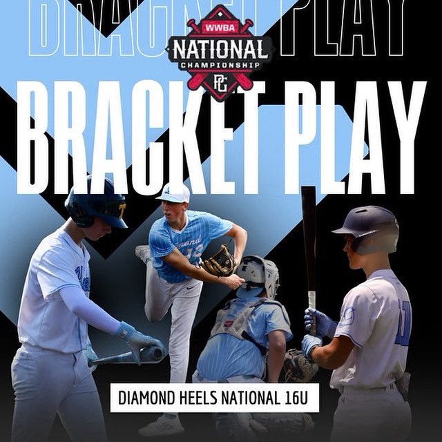 380 Teams ➡️ 96 Teams ‼️‼️

Heels 16u National finishes pool play at 4-1-0 @perfectgameusa WWBA National Championship and advances to bracket play tomorrow morning 🔥🔥

2nd straight year for this special group 💪🏻

East TN
Let’s go!!!!

#DiamondDudes💎