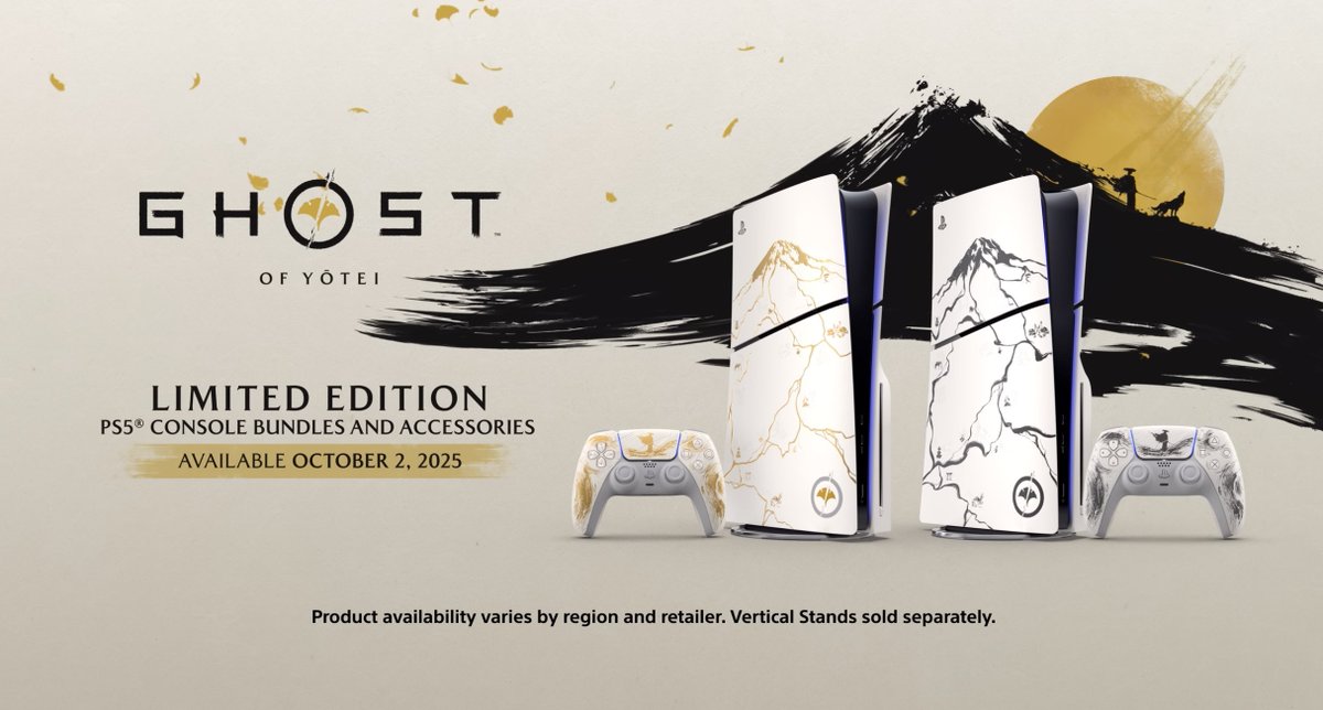 Ghost of Yōtei terá edição especial de PS5!
O que você achou? 👀