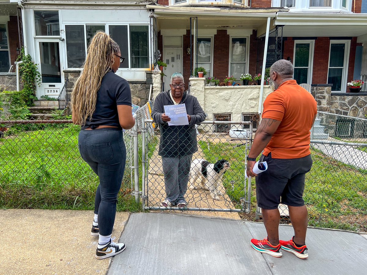 Baltimore MONSE - Neighborhood Safety & Engagement (@baltimoremonse) on Twitter photo This week, #teamMONSE connected with the residents on Mosher Street on three different occasions to engage with residents and connect them to vital resources. This week, #teamMONSE connected with the residents on Mosher Street on three different occasions to engage with residents and connect them to vital resources.