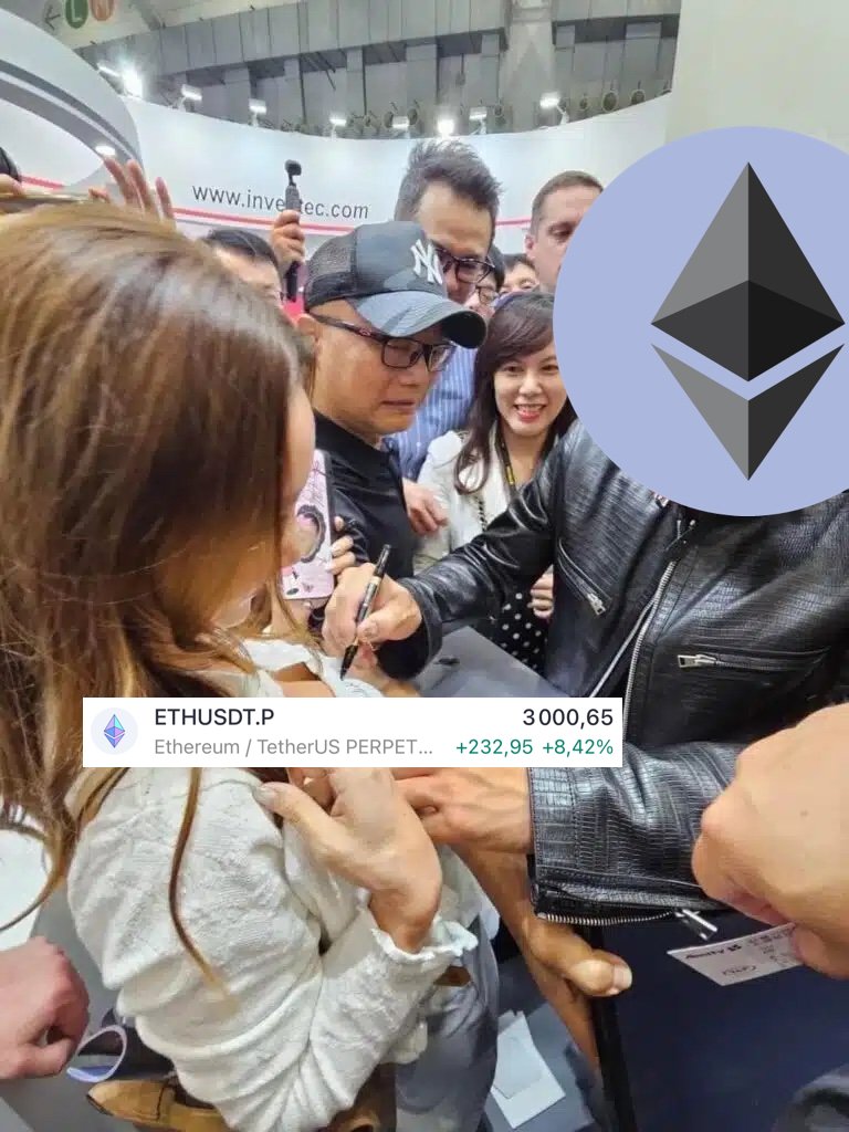 ETH 3000 UNITED STATES DOLLARS.