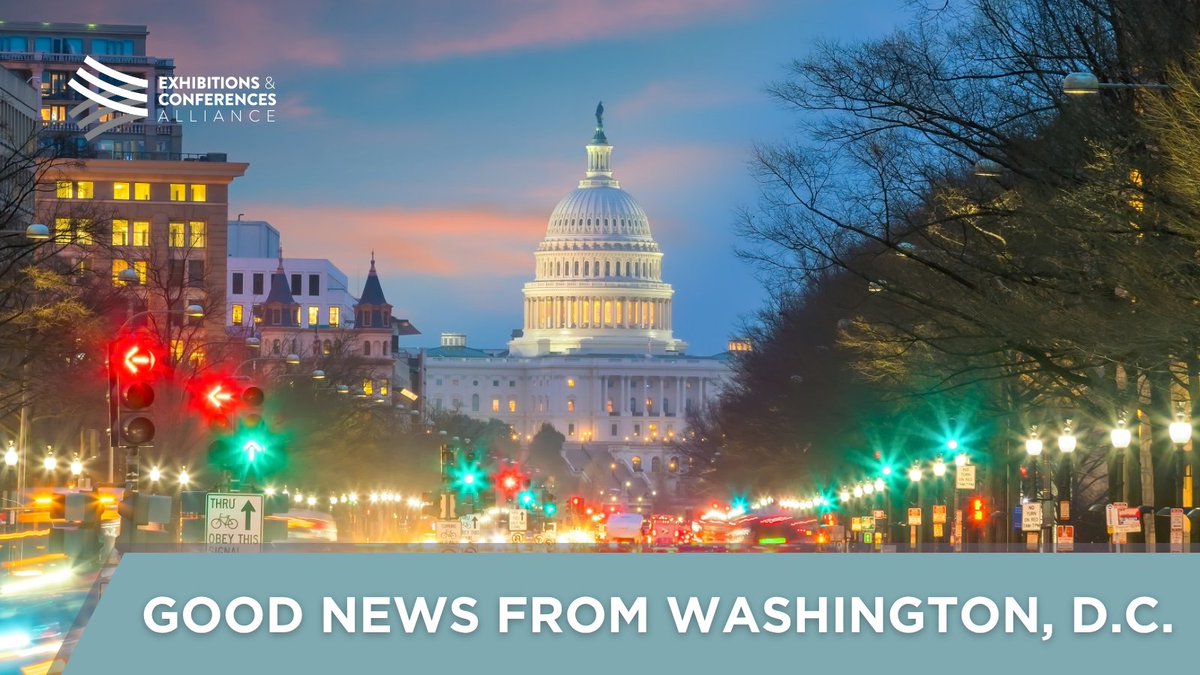 Happy that Congress passed tax reform that will fuel the business and events industry's grown for many years to come.  #OBBB <a href="/ECAadvocacy/">Exhibitions & Conferences Alliance</a> 

bit.ly/ECAOBBB