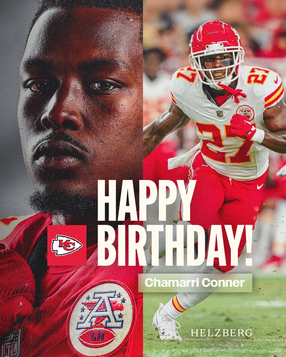 27 turns 25. HBD, <a href="/chamarriconner9/">1️⃣</a>!
