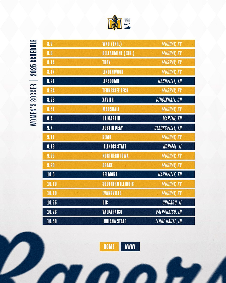 RacersSoccer's tweet image. Here&apos;s our 2025 schedule ⚽️

🔗tinyurl.com/yeyn8ebk

#GoRacers 🏇