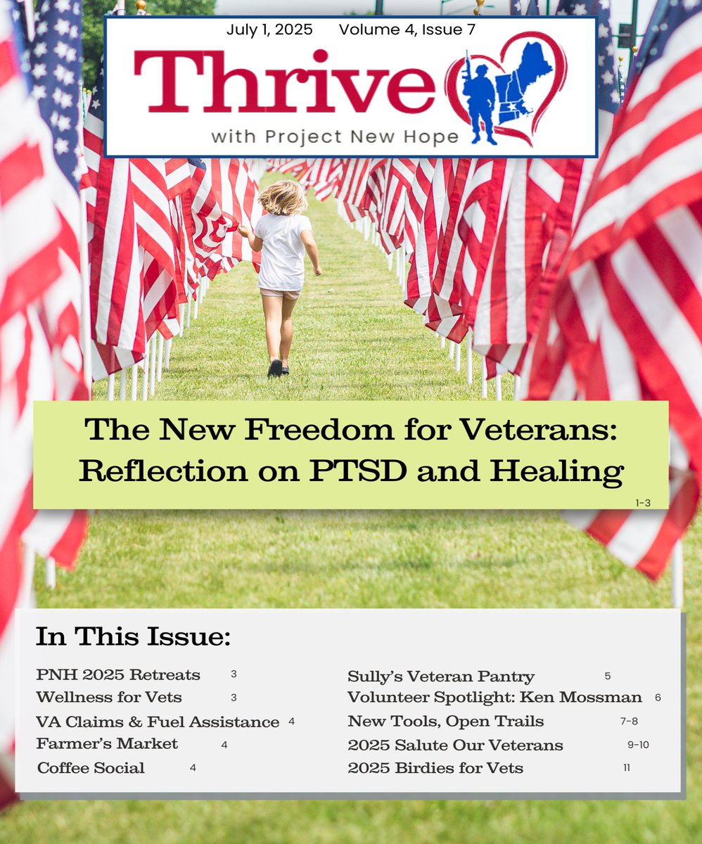 You don’t have to do this alone. 
🌱 PNH retreats provide veterans with space to heal, not in isolation, but in connection. 

projectnewhopema.org/who-we-are/new…

#ThriveThursday #VeteranSupport #PTSDAwareness