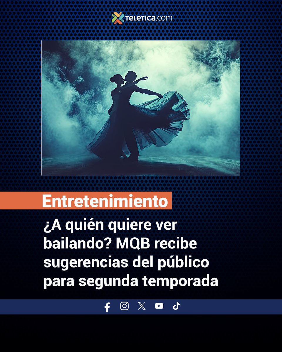 Leé la nota de #MQB aquí 📲 ow.ly/CUCy50WnVOM. | Los televidentes pueden nominar a sus famosos favoritos para la nueva edición del programa, que busca figuras dispuestas a “ponerle sabor a la pista”. 💃