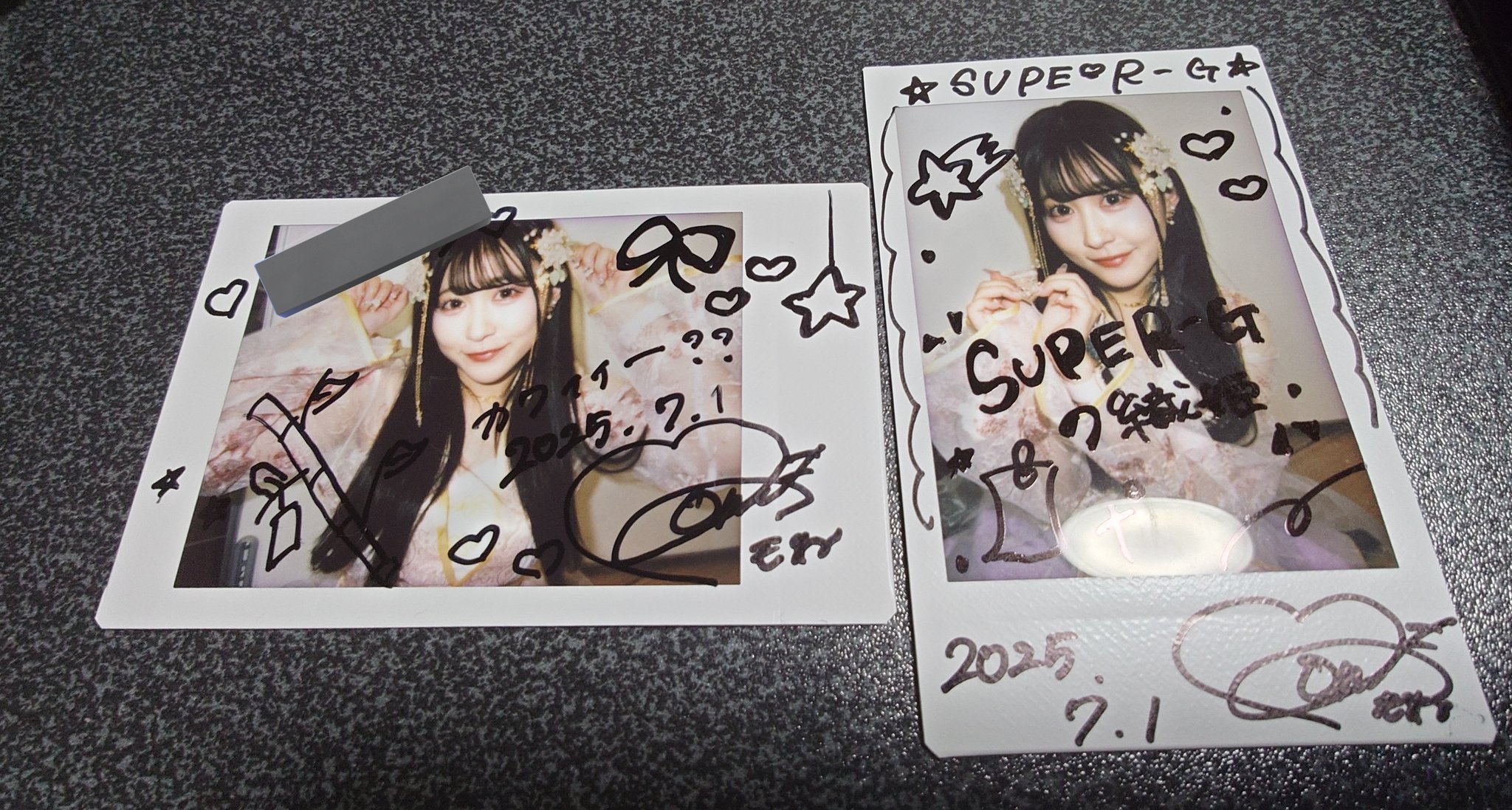 是国 竜持 Supernova チェキ AGF Amazon.co.jp: にじさん 樋口楓 チェキ 箔押し複製サイン 5周年