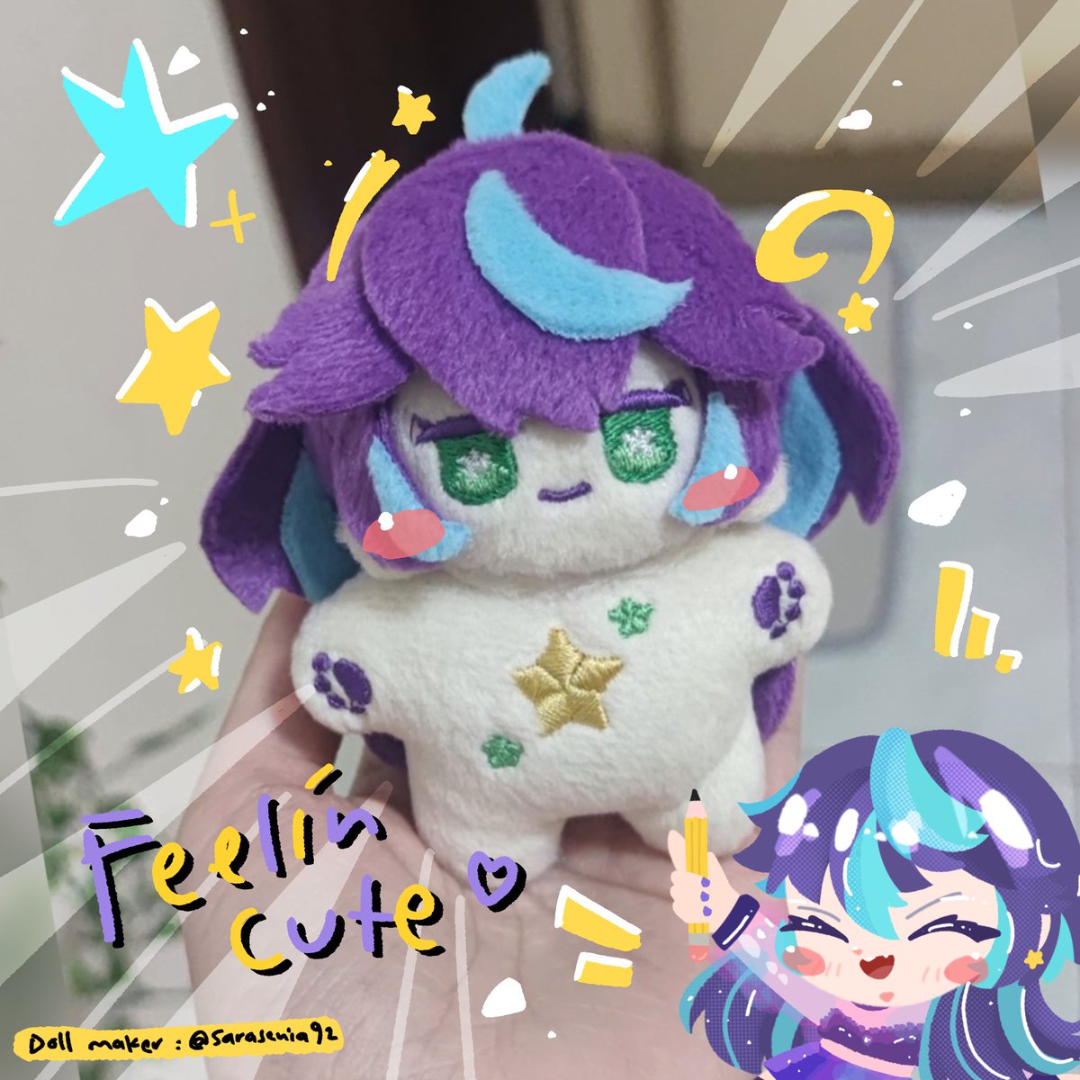 1st nui of myself 😭💜💙⭐️
Thank you @/Sarasenia92 for made this for me.

Lovely!