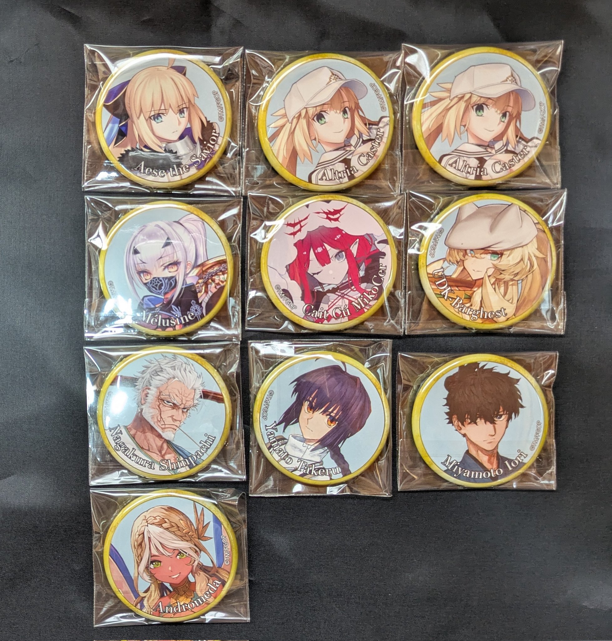 fgo 霊基召喚缶バッジ スペースエレシュキガル AnimeJapan アクリル Fate/Grand Order Fes. 2024 9th Anniversary