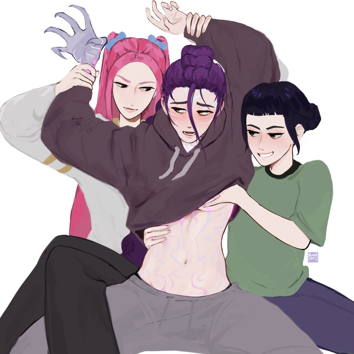 blainrot_'s tweet image. its a freakdown 
#polytrix #KPOPDEMONHUNTERS