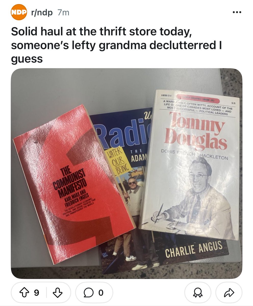 postmodernagent's tweet image. So there’s this hopeless Canadian political party