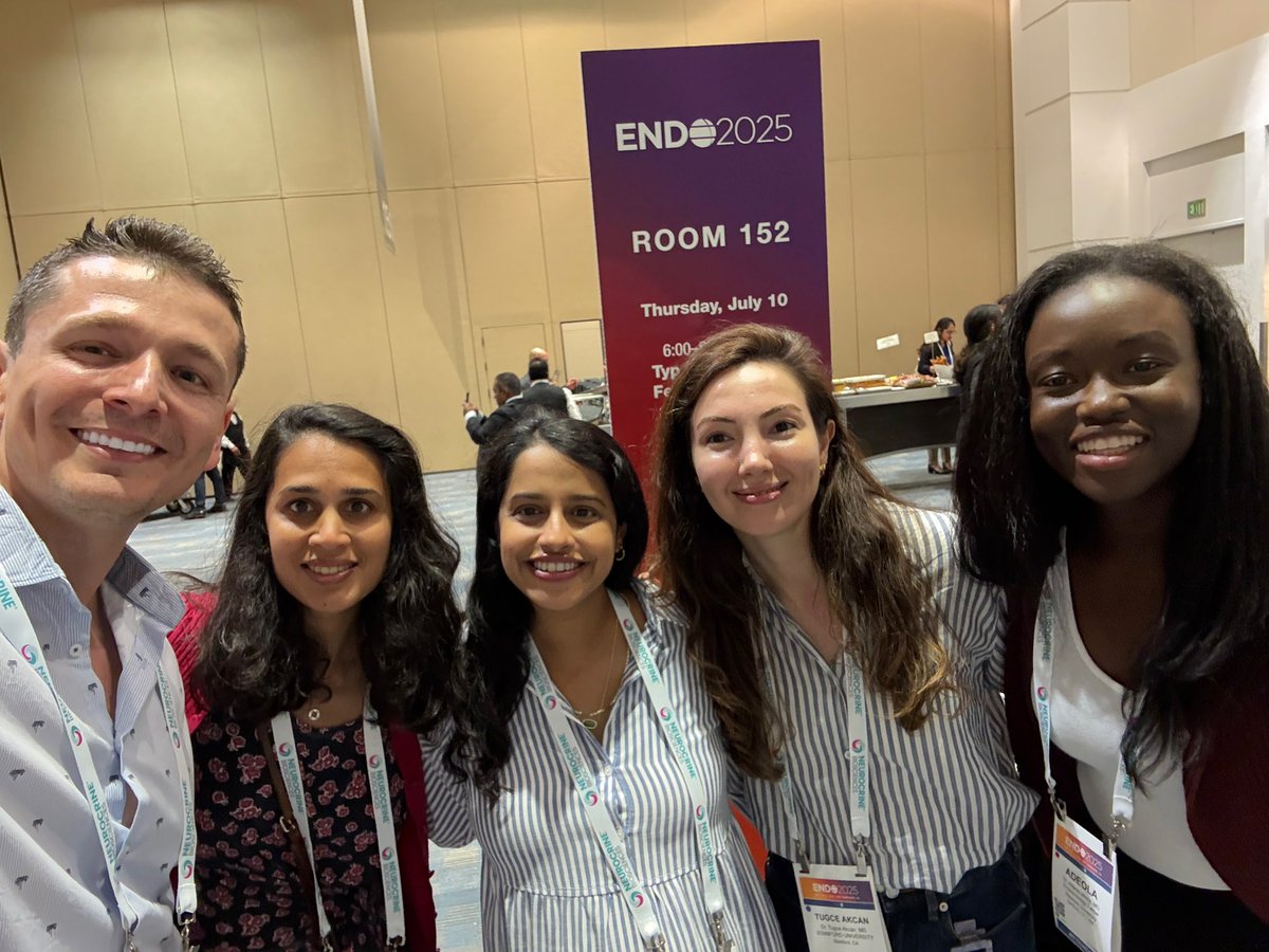 DrJairoNorena's tweet image. And just like that… we’re at the T1DM Fellow Program at #ENDO2025 — our final event as @StanfordEndo fellows and our first as attendings! We’ll make sure to create great memories together!