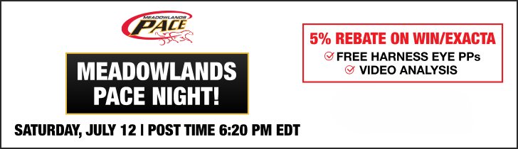 DRF Harness (@drfharness) on Twitter photo We are your Meadowlands Pace headquarters!
✅ FREE Harness Eye PPs
✅ Med Pace & $100K Pick 4 Video Analysis
✅ Full-card Analysis
✅ 5% Rebate on WIN & Exacta wagers through <a href="/1stbet/">1/ST BET</a> Pro
promos.drf.com/meadowlandspac…
<a href="/DailyRacingForm/">Daily Racing Form</a> <a href="/TheMeadowlands/">Meadowlands Racing</a> <a href="/BergmanJay/">Jay Bergman</a> <a href="/DRFHarnessMatt/">DRF Harness Matt</a> We are your Meadowlands Pace headquarters!
✅ FREE Harness Eye PPs
✅ Med Pace & $100K Pick 4 Video Analysis
✅ Full-card Analysis
✅ 5% Rebate on WIN & Exacta wagers through <a href="/1stbet/">1/ST BET</a> Pro
promos.drf.com/meadowlandspac…
<a href="/DailyRacingForm/">Daily Racing Form</a> <a href="/TheMeadowlands/">Meadowlands Racing</a> <a href="/BergmanJay/">Jay Bergman</a> <a href="/DRFHarnessMatt/">DRF Harness Matt</a>