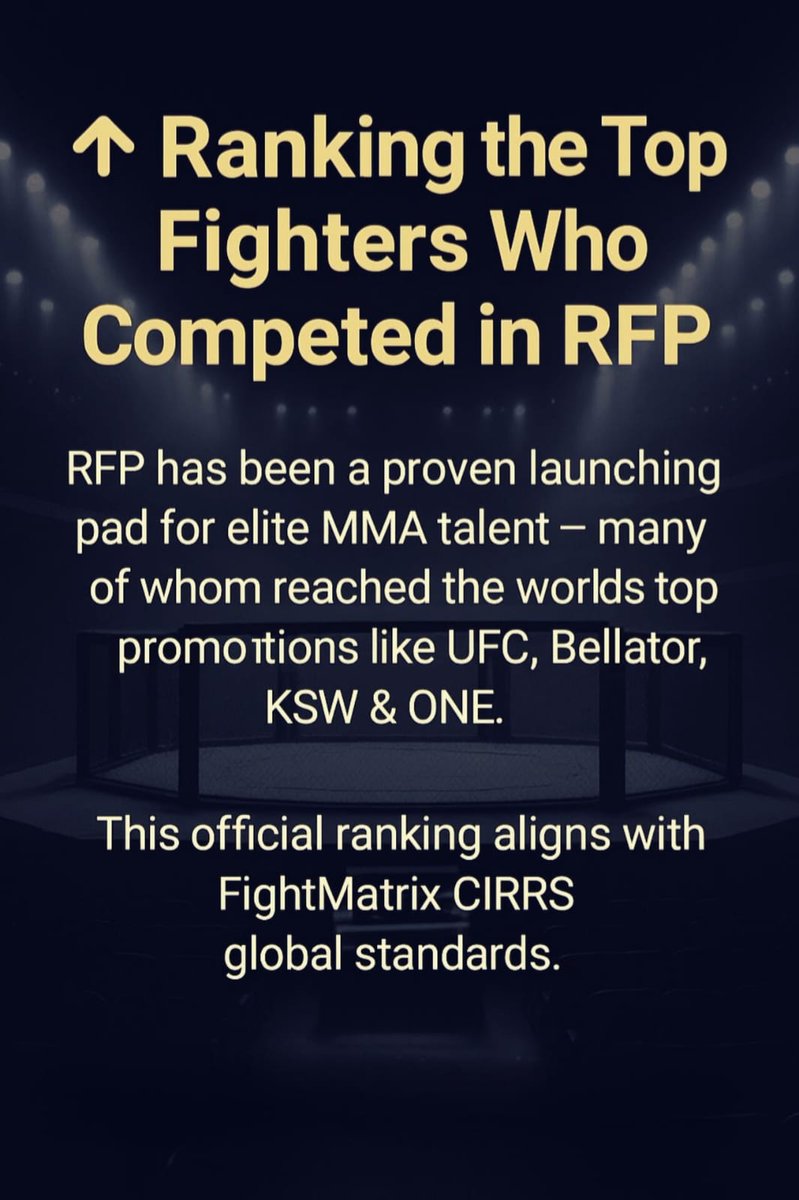 FightMatrix.com (@fight_matrix) on Twitter photo fightmatrix.com/2025/07/10/%f0…
<a href="/LeagueRFP/">Real Fight Promotion</a> #WashingtonPost #Ukraine #bloodyelbow #MMA #CombatSports #unitedfightalliance #ufa fightmatrix.com/2025/07/10/%f0…
<a href="/LeagueRFP/">Real Fight Promotion</a> #WashingtonPost #Ukraine #bloodyelbow #MMA #CombatSports #unitedfightalliance #ufa