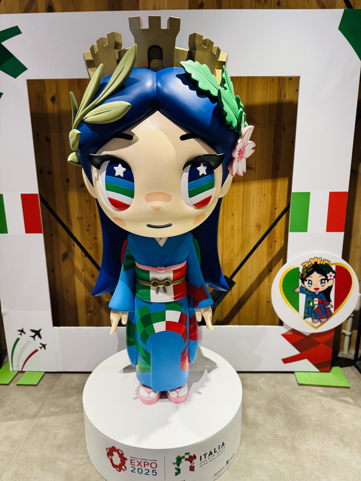 EXPO2025 大阪万博 イタリア館 イタリアちゃん 記念 万博EXPO2025 イタリア館限定 イタリアちゃん記念コイン ［匿名